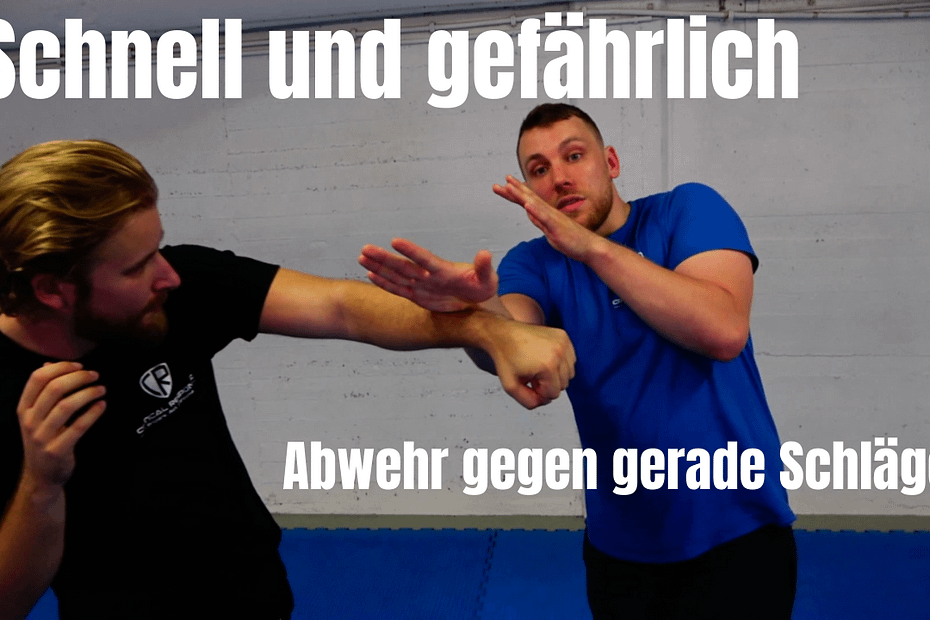 Schlagabwehr gegen gerade Schläge - Eine Grundtechnik der Selbstverteidigung