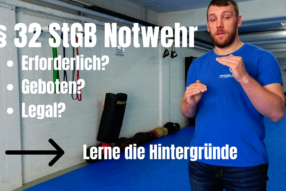 Notwehrrecht ist ein wichtiger Bestandteil der Selbstverteidigung.