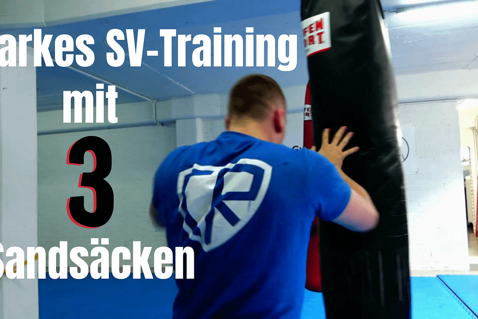 Sandsacktraining sollte für die Selbstverteidigung angepasst werden.