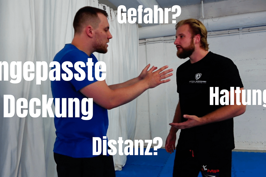 Deckung muss an die taktischen Bedingungen angepasst werden.