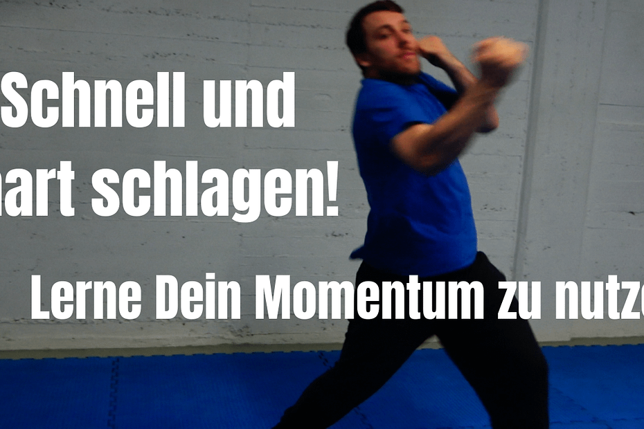 Krafterhalt durch Momentum erleichtert die Selbstverteidigung.