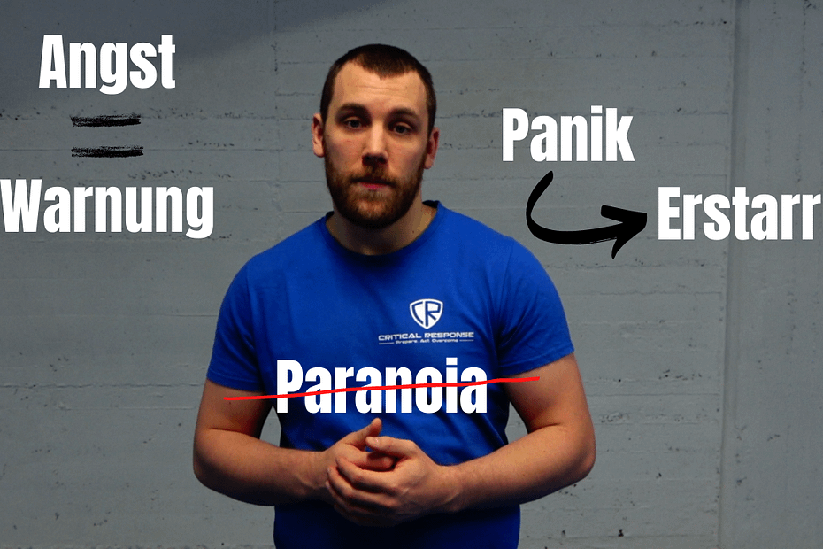 Angst ist eine normale Reaktion auf Gefahren. Selbstverteidigungstraining soll verhindern, dass Angst in Panik oder Paranoia umschlägt.